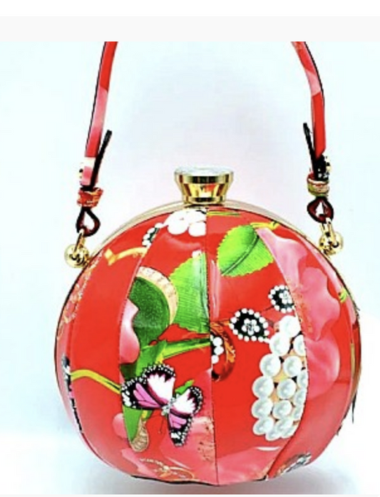 Flower power ball handbag