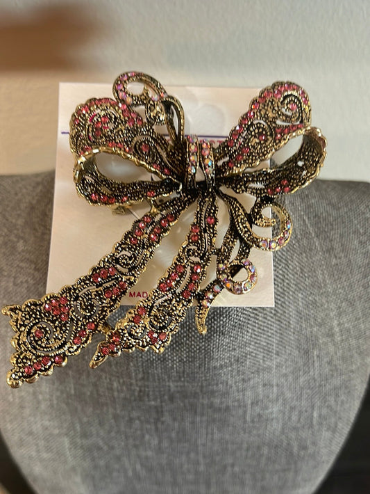 Antique Bow Brooch